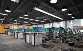 酷友網(wǎng)絡科技有限公司辦公室設計