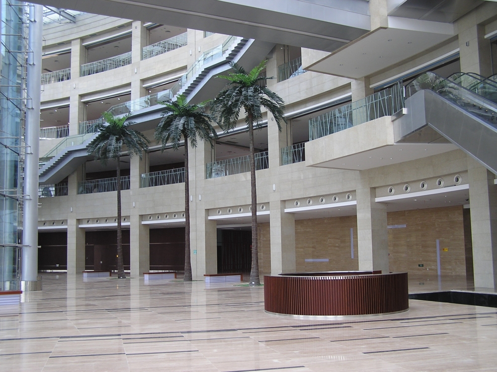 山東壽光文化館一層中庭（服務臺區(qū)）