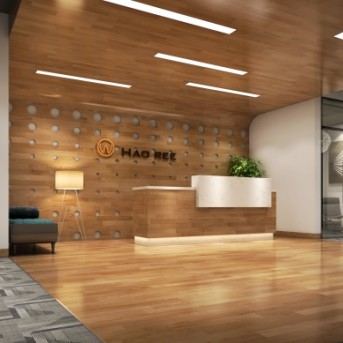 深圳HAO REE進出口貿(mào)易公司辦公室設(shè)計